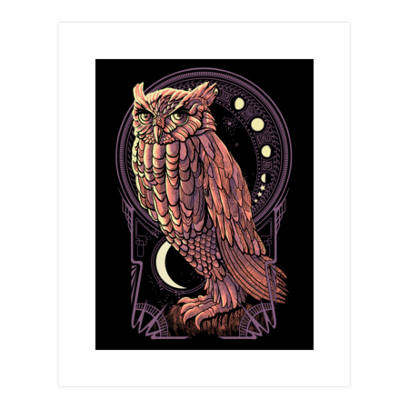 Owl Nouveau