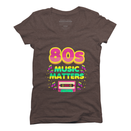 80s Music matters 80s style retro vintage colors by zanpacto