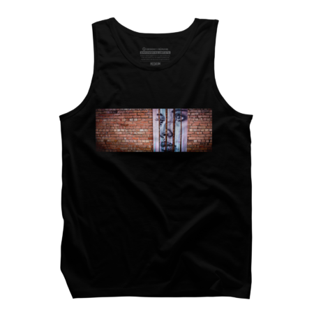 Caged Girl Brick Graffiti T-Shirt