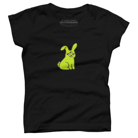 Alien Bunny Rabbit T-Shirt by EBCD