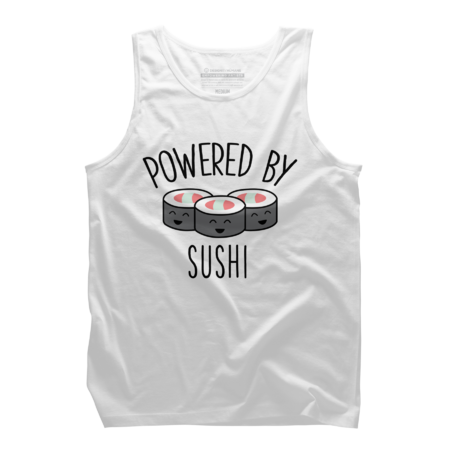 Cute Funny Sushi Gift Powered By Sushi Japanese Kawaii