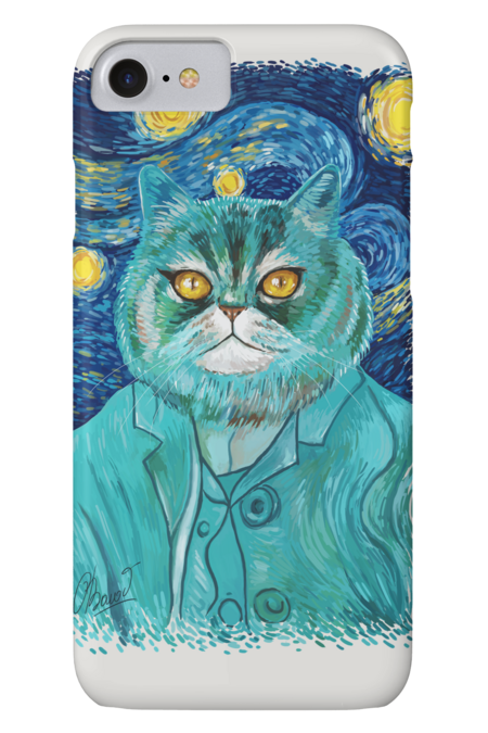 Vincent Van Cat by RayneColdkiss