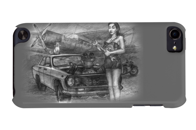 girl mechanic by Ksenia1991
