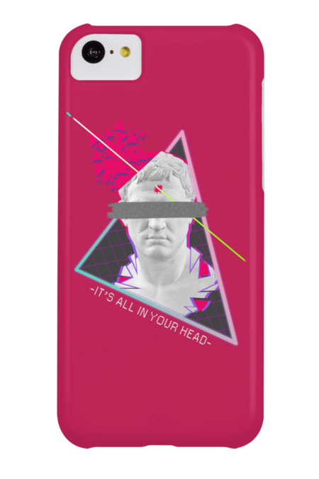 It's All In Your Head - Vaporwave Aesthetics by Lumos19Studio