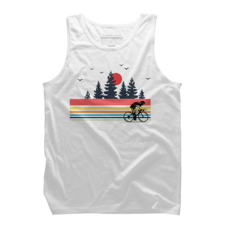 Vintage Retro Bicycle Cycling Mountain Bike Outdoor Cyclist