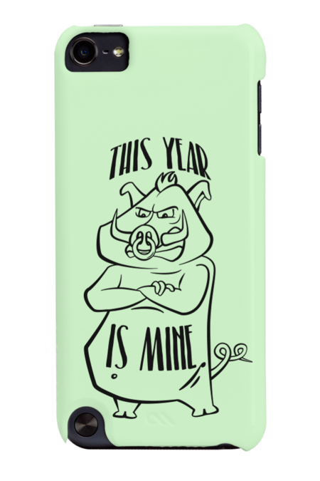 This Year Is Mine Funny Pig Chinese horoscope by DimDom