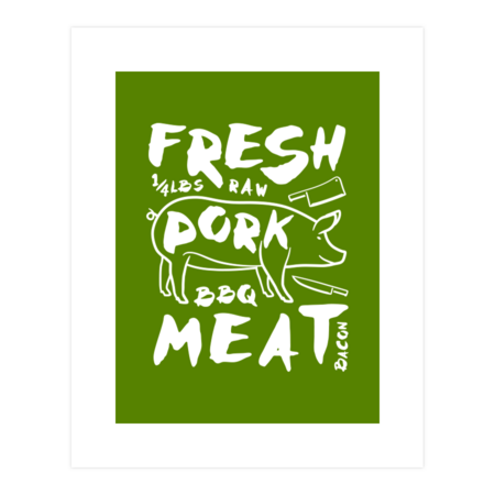 Fresh pork meat by Dawesign