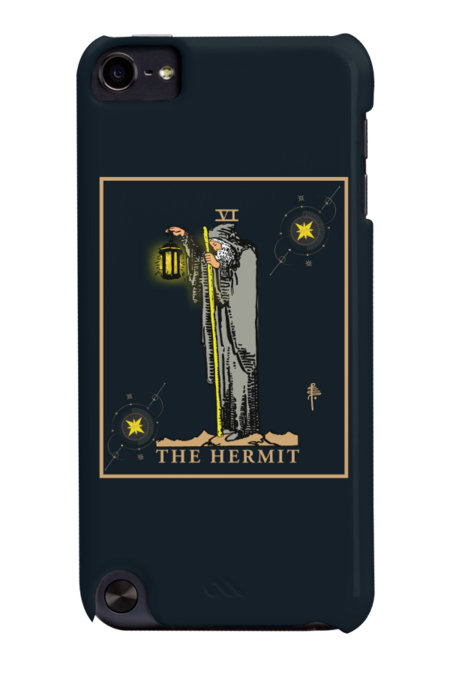 The Hermit Tarot Card - Major Arcana - fortune telling by Designbyhy