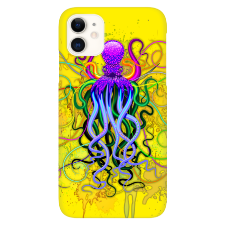 Octopus Psychedelic Luminescence by BluedarkArt