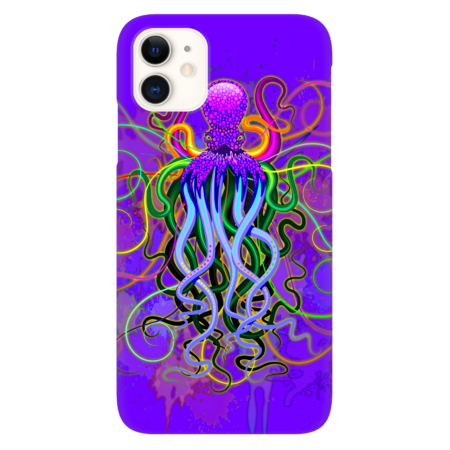 Octopus Psychedelic Luminescence by BluedarkArt