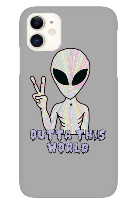 Outta This World Alien by JessArlingDesign