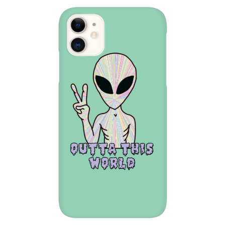 Outta This World Alien by JessArlingDesign