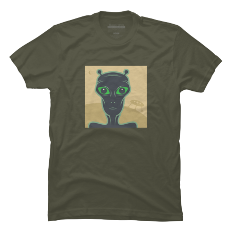 Desert Alien T-Shirt by EBCD