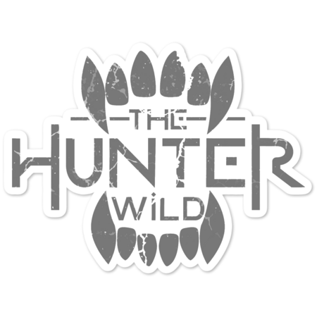 TheHunterWild Cracked Stone Logo Sticker