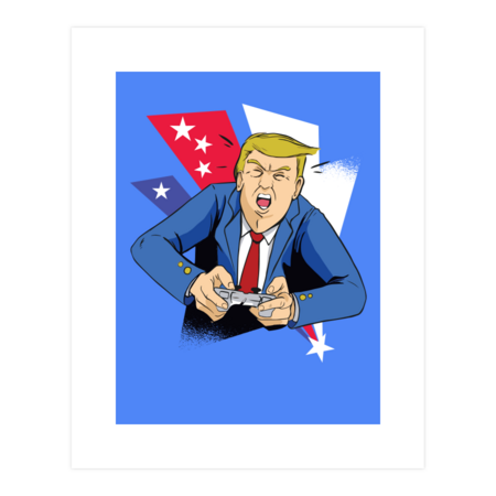 President Donald Trump Gamer by boobear247