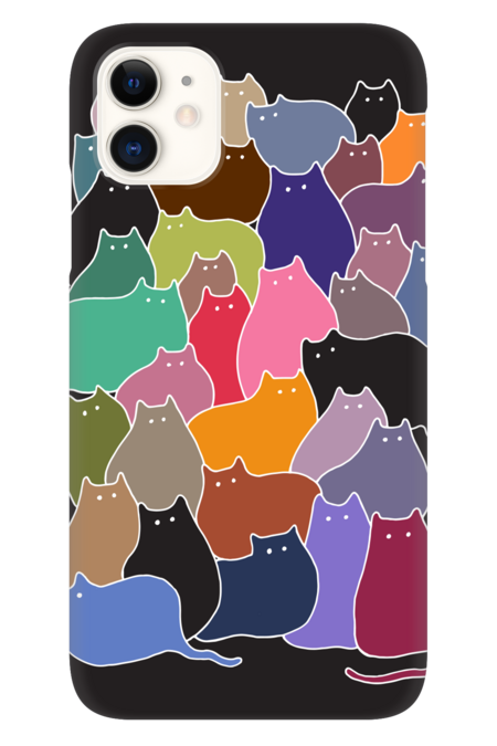 Colorful Patchwork Cats