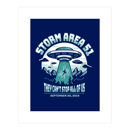 Storm Area 51 by Olipop