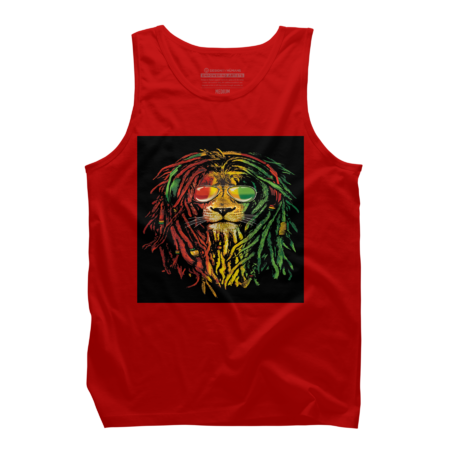 Rasta Lion by MKGraphicArt