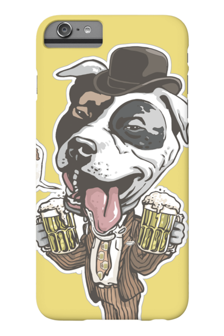 Beer Me Bro Pitbull With Bowler Hat