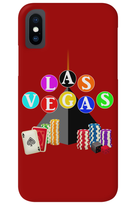 Las Vegas Pyramid and Poker Chips by Gravityx9