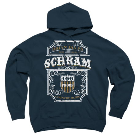 Brian James Schram Whiskey Label