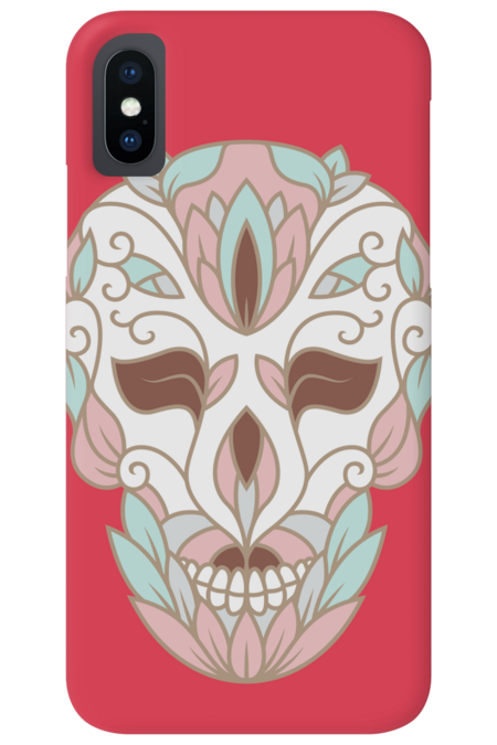 SKULL IN PASTELS by MagicDreams