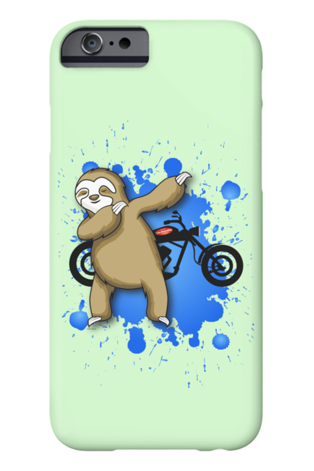 Sloth with Motorcycle by VectorVillain