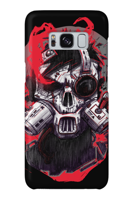 Toxic Skull (Red Version) by cion