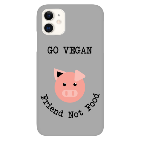 Go Vegan Friend Not Food by Blok45