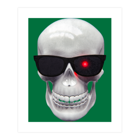 Terminator human skull by Beyond