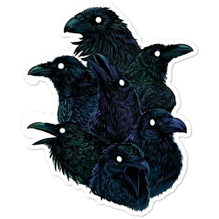 Raven Pattern by Freeminds