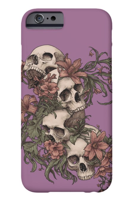 Garden of Skulls (colors) by moutchy