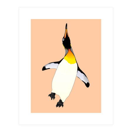 Dancing King Penguin by CombatFish