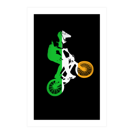Ireland World BMX racing flag tees