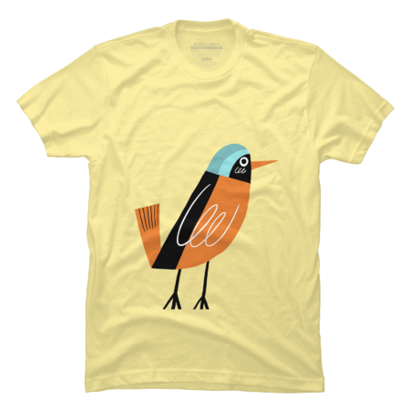 Orange Bird by Birds