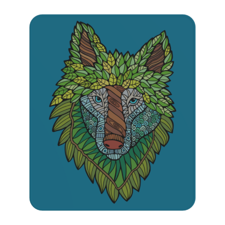 Fantastical Forest Timber-Wolf