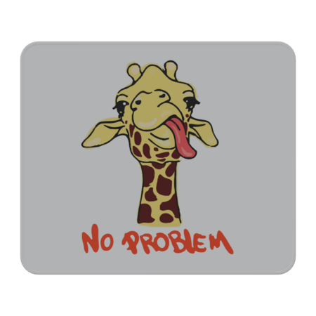Funny Giraffe Without Problems in Life by jonathanptk