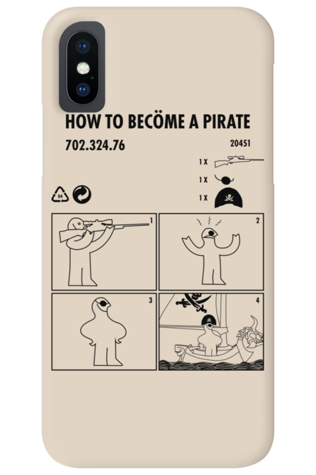 How to become a pirate by Bomdesignz