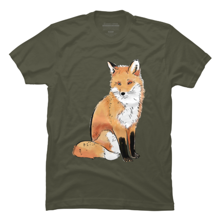 Fox T-shirt, Red Fox Shirt, Animal Lovers Shirt, Wild Animal