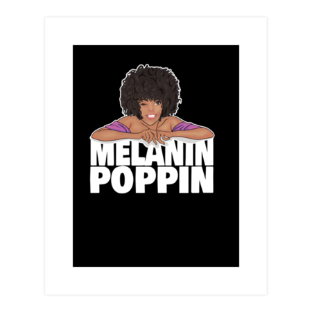 afro black girl01 melanin poppin