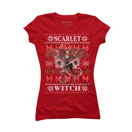 Scarlet Witch Ugly Christmas Pattern