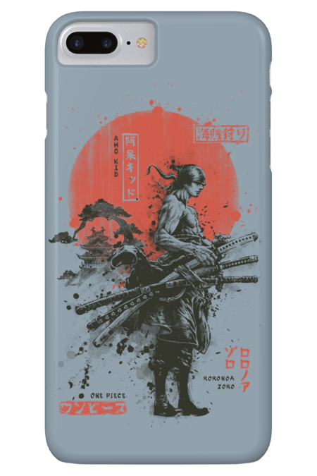 Zoro Samurai Wano Kuni Arc by shinigamiartwear