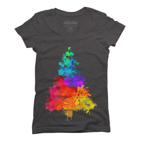 Colorful Christmas Tree by DesignReadyStore
