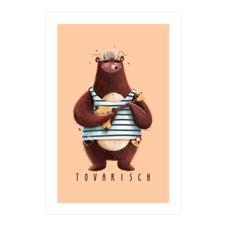 Funny Russian bear by GreenBird
