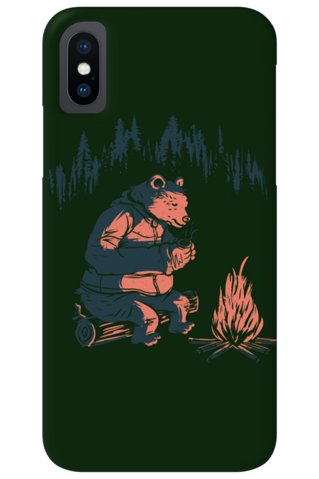 Campfire Bear T-Shirt