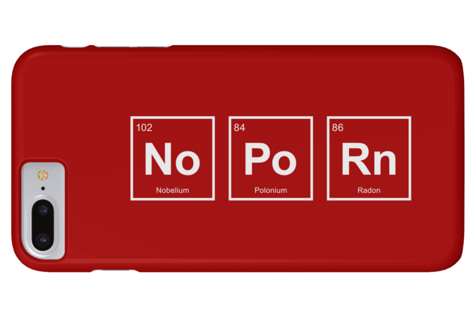 stop watching porn funny periodic table by mockotee