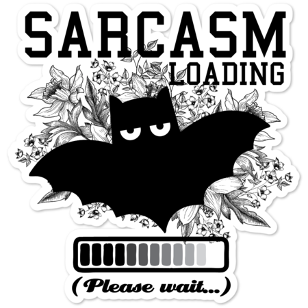 Sarcasm loading graphic tee