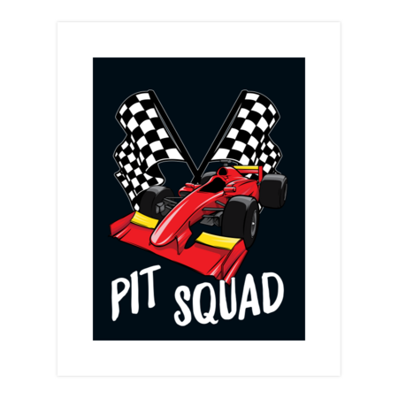 Pit Squad Car Racing Japanese Drift Anime Cars Motorsport Lover