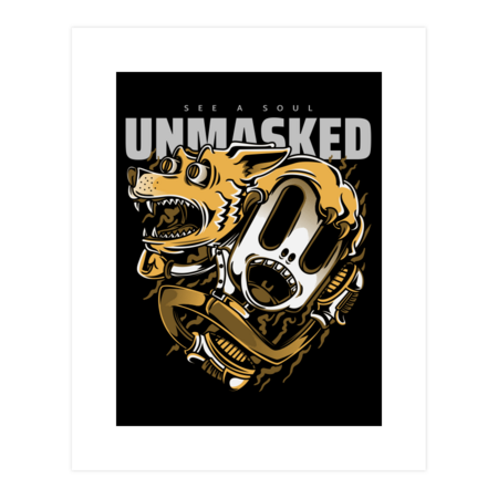 Unmasked Dog - see a soul by ShineEyePirate