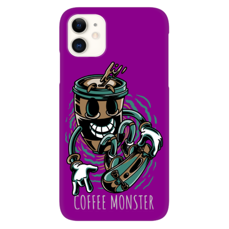 Skater Coffee Monster by ShineEyePirate